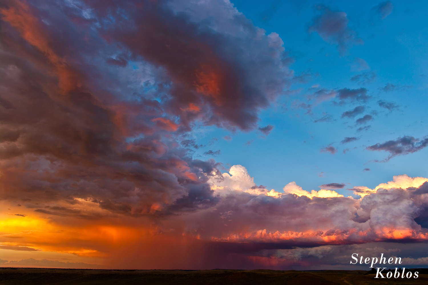 Orange & Blue Skies  Limited Edition of 250