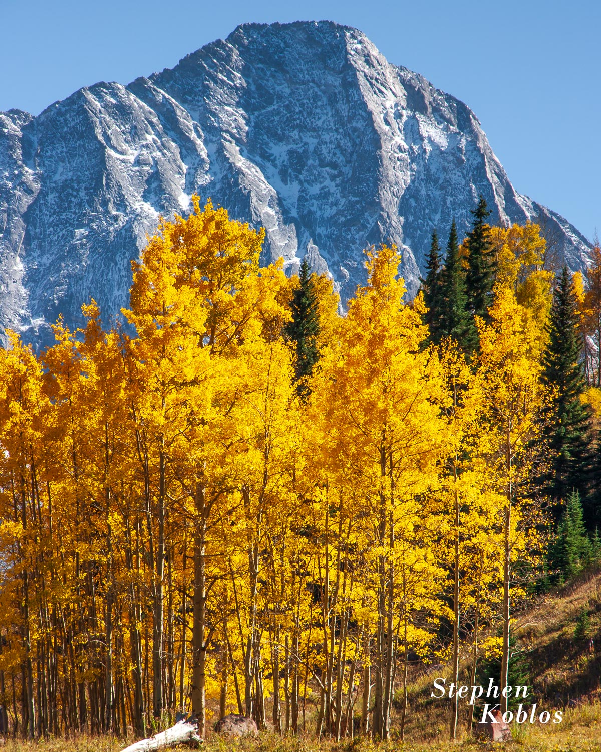 Capital Peak in the fall. I climbed this peak on September 15th 2010. I was lucky enough to have this peak all to myself that...