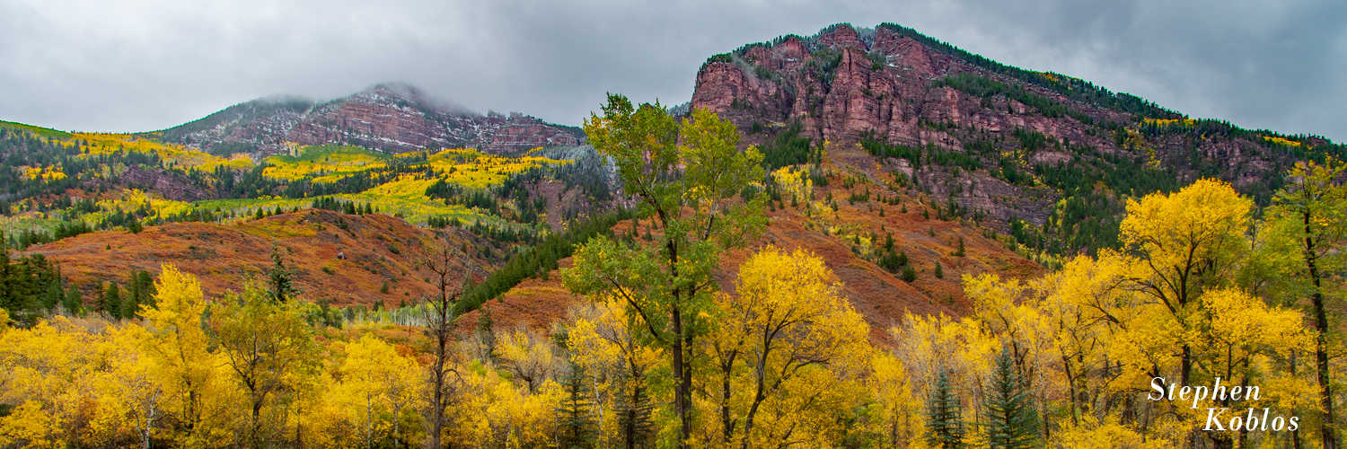 Fall over Mclure Pass  Limited Edition of 250