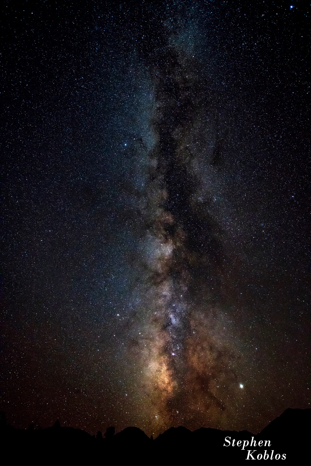 Milky Way over the San Isabel National Forest.   Limited Edition of 100